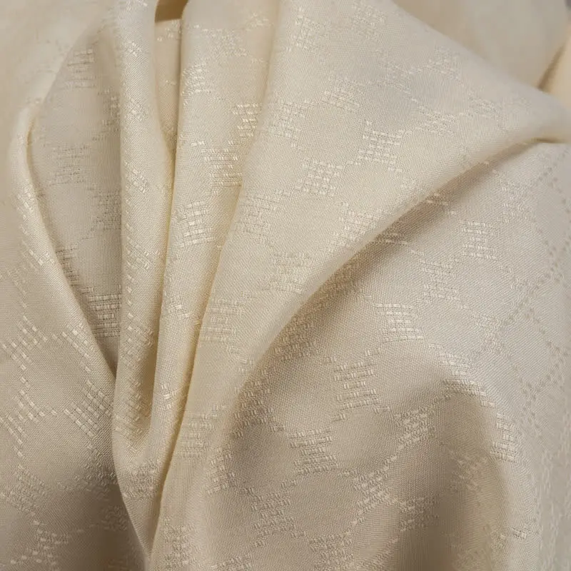 Плетённое белое жаккардовые boski ткань 30101 оригинальный белый костюмы Salwar