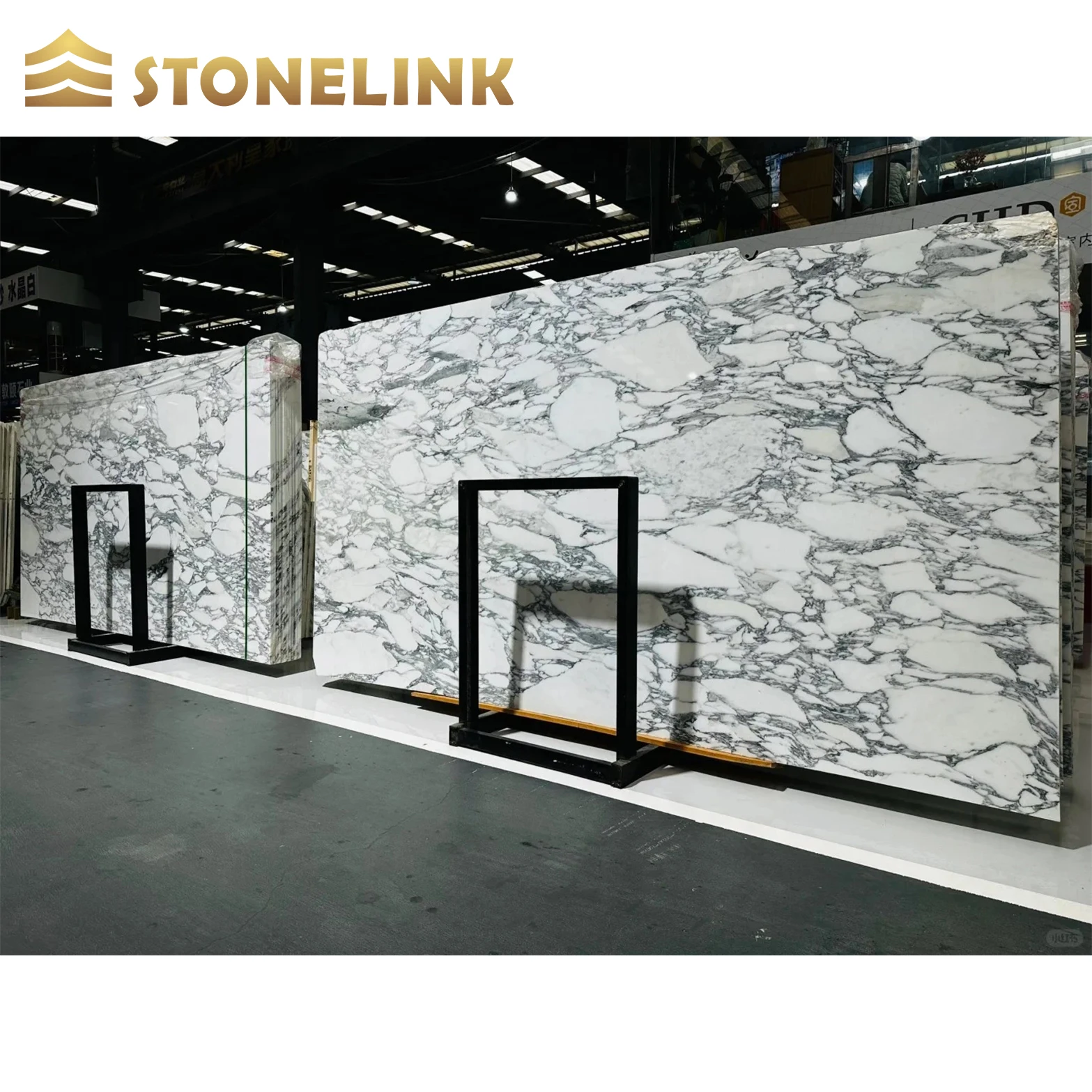 Stonelink Natural Wholesale Price Arabescato White Bianco Venato Marble Slabs Italian Wall Panel Tiles, Kitchen Sink Countertop