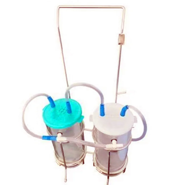 
disposable medical wall mounted suction jar 1L 2L 3L suction canisters bottle in operation room 