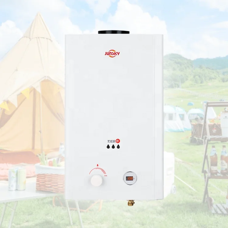 JunSky ZERO Series Low Water Pressure Instant Gas Hot Water System Tankless Gas Water Heater of 10L/16L