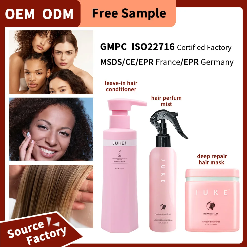 50ml 250ml Original Brand Hair Perfumes Factory Wholesale Floral Aura Scent Fragrance Detangling Spray for Woman
