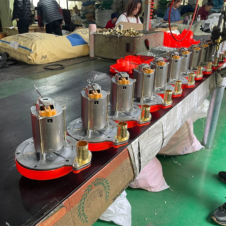 High precision bearings Stainless steel strainer submersible brush 48V water solar dc pump