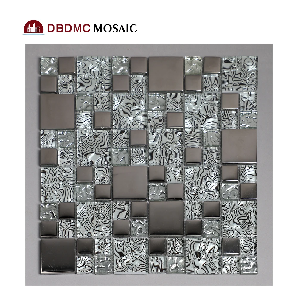 swimming pools blue crystal glass mosaic tile