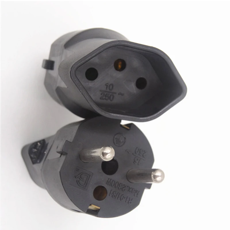 16A Bosslyn Новый немецкий стиль швейцарский в Европейский преобразования plug HD-608