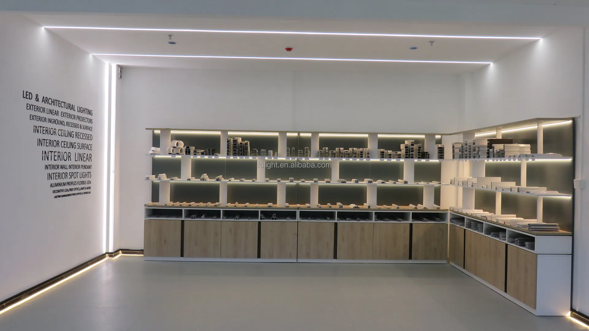 High quality alu accessories profil sample box channel extruded PC lens diffuser for led strip light aluminum profile