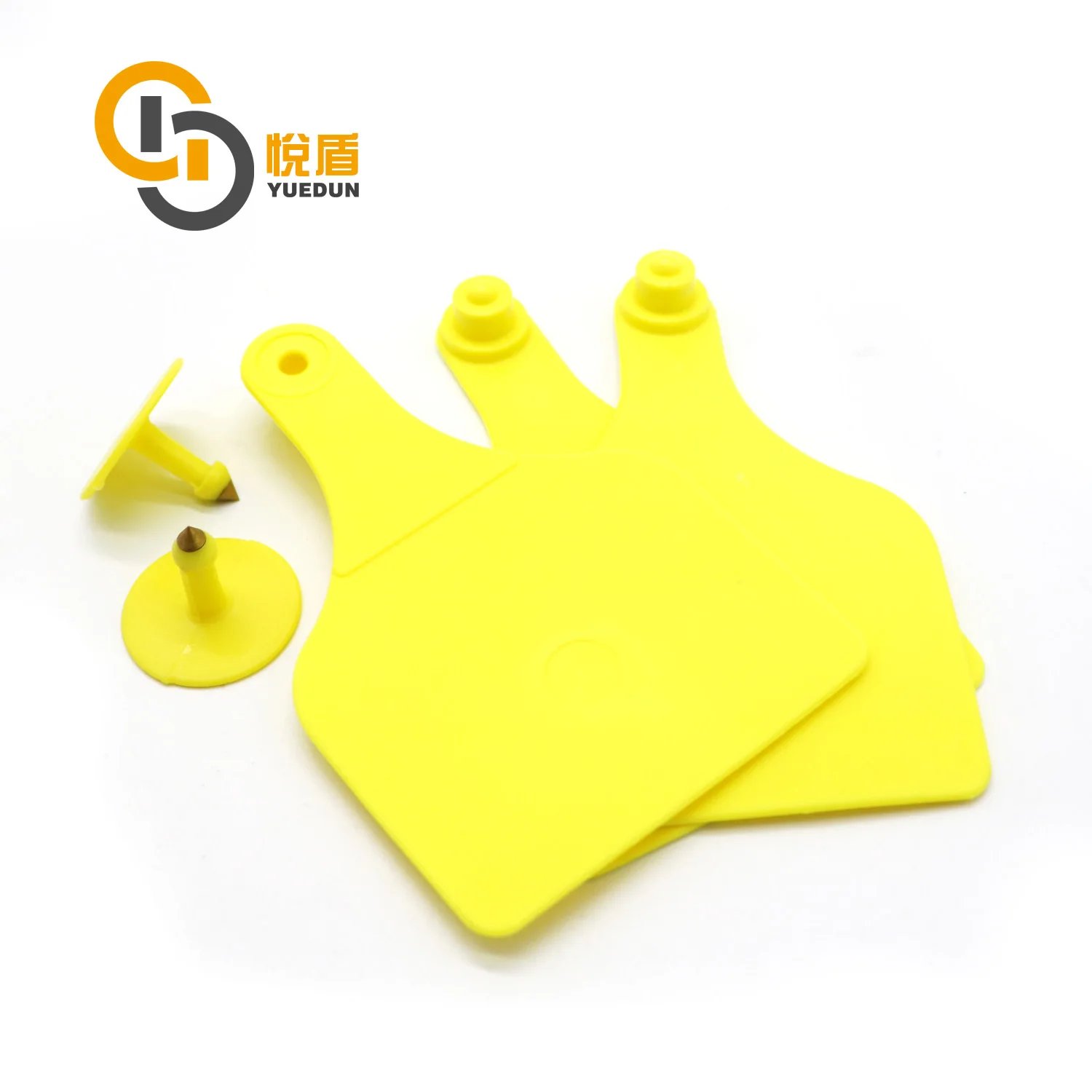 YDES007 напечатанные бирки для крупного рогатого скота и свиных ушей с серийным номером домашнего