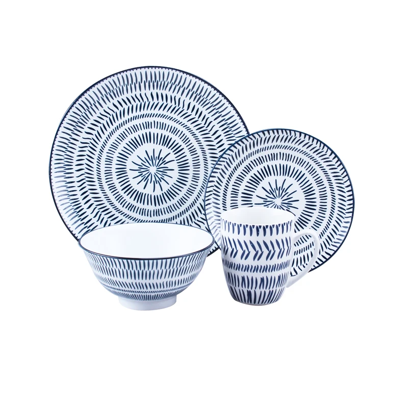 Mexican Wholesale Keramik Porzellan Geschirr Set Ceramic Tableware Kitchenware Dinnerware