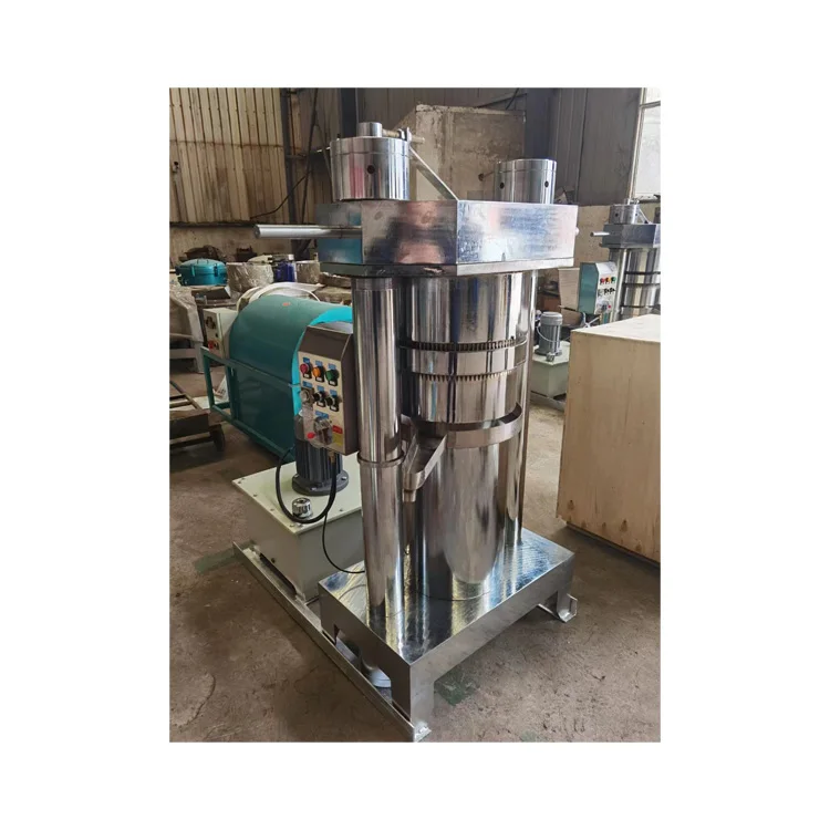 automatic edible oil extraction machine olive avocado hydraulic oil pressing machine 2022 hot selling cold oil press machine