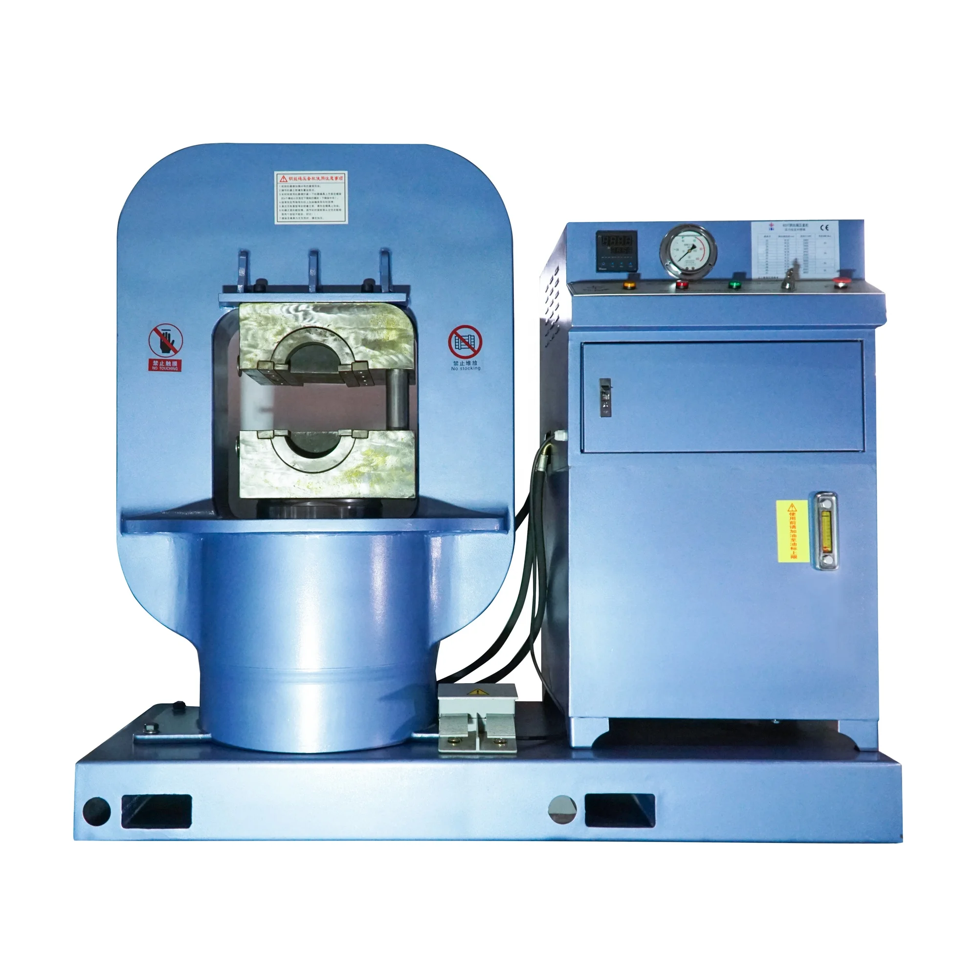 800Ton hydraulic steel wire rope grommet sling  swaging machine for wire rope slings
