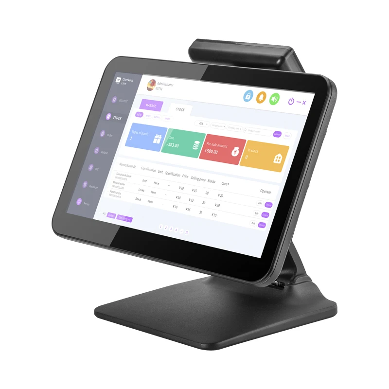 15.6 inch monitor touch screen pos pc monitor for business