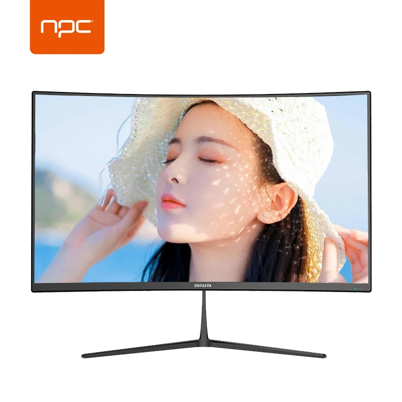 
aiwa 24 inch pc monitor computer display LCD monitor Frameless monitor for pc 