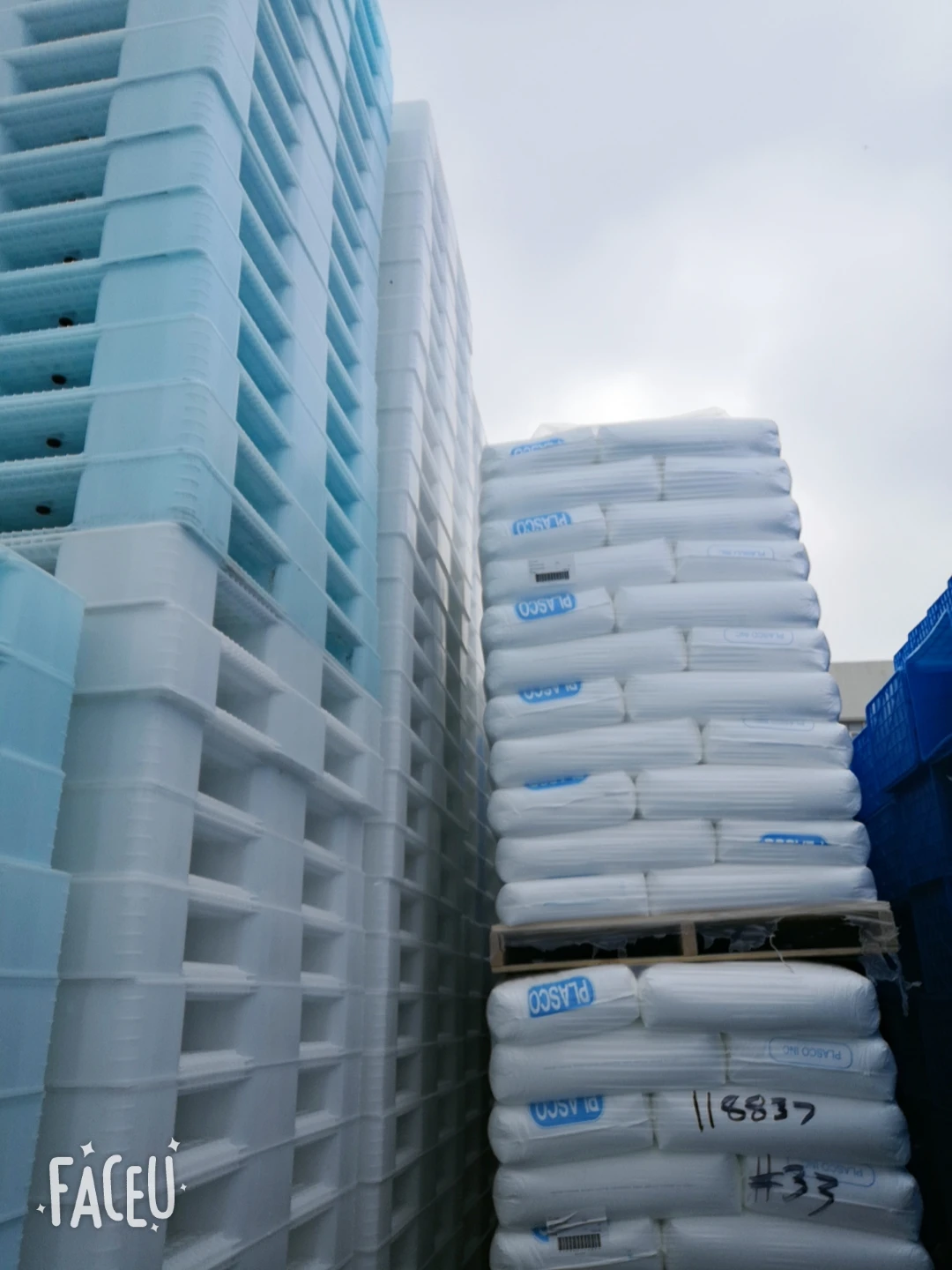 1000*800*140mm 9 feet plastic pallets/China Factory Price Durable Heavy Duty Square Cheap Large Plastic Pallets