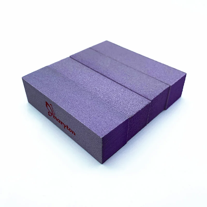 Professional high quality 4 way sponge blocks nail buffer for nail art