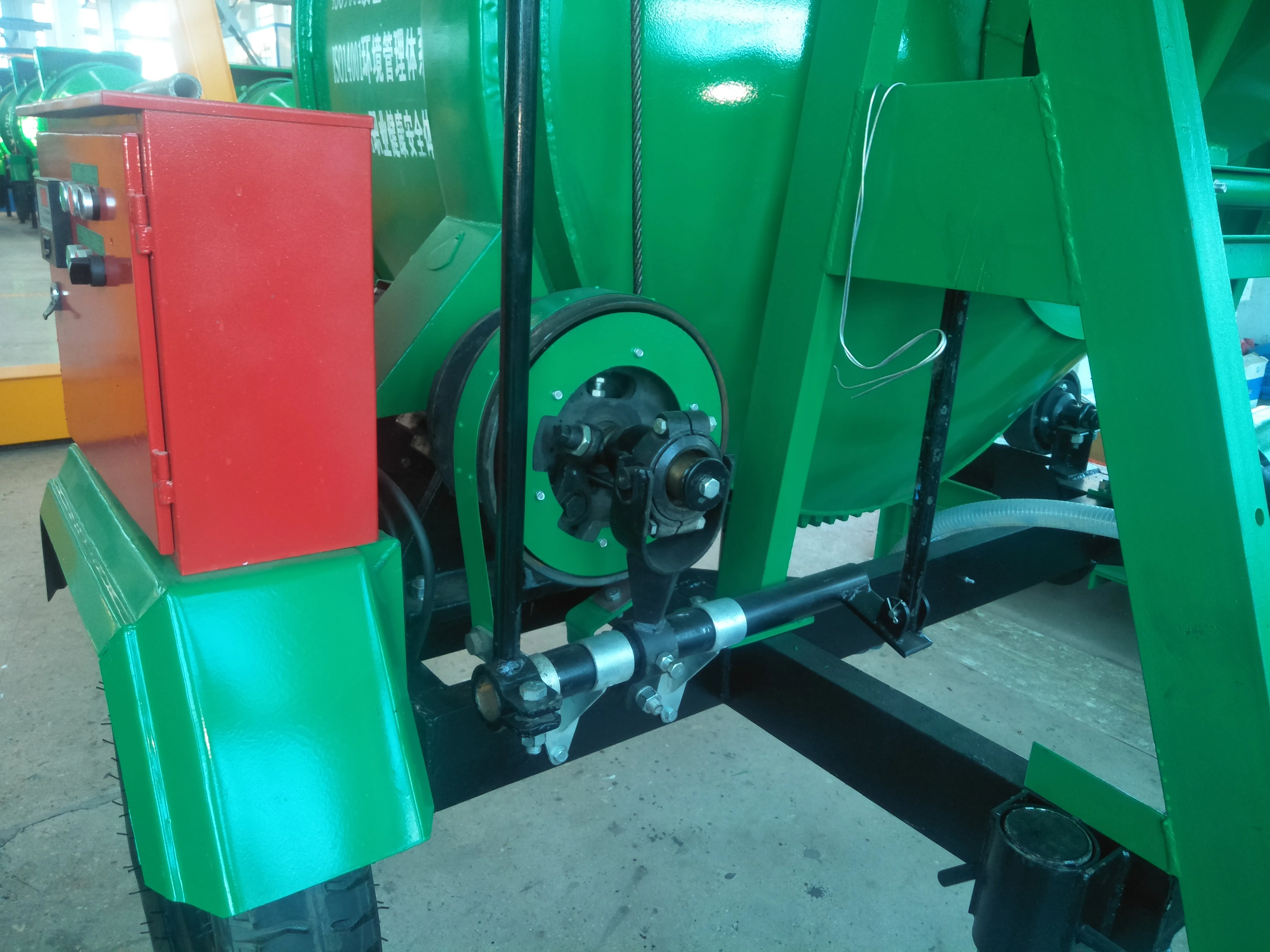 FYG High Quality Mobile JZC 350 Steel Concrete Mixer Auto Dischar New & Used Condition for Construction & Home Use