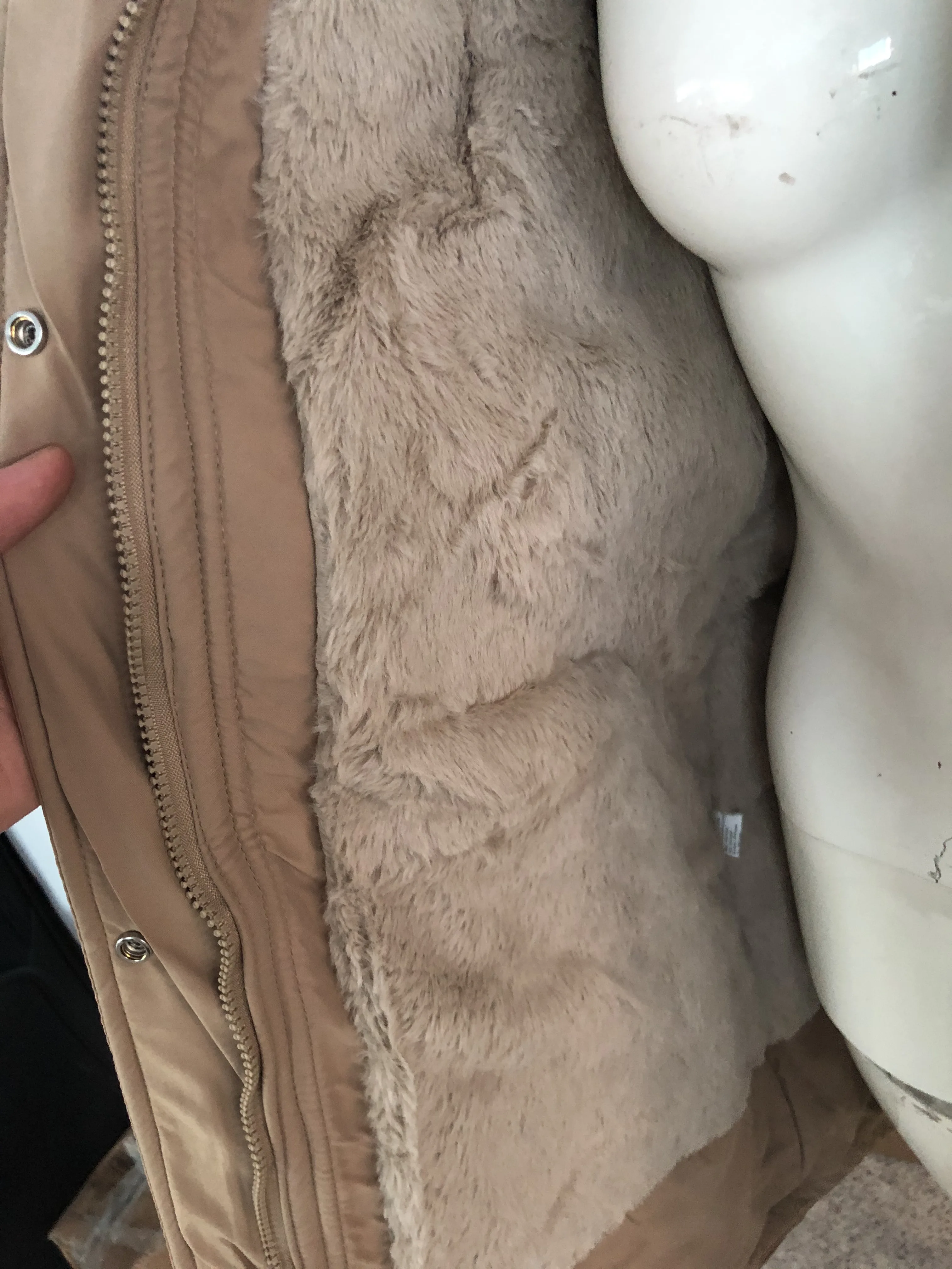 Parker Parka Fashion Adjustable Waist Fur Collar Winter Jacket Women Medium Long Hooded Parka Coat Outwear 2022 New Cotton Thick