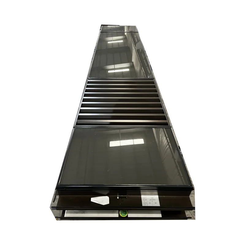 Unitized Curtain Wall Aluminium Cladding Glass Curtain Wall Facade Double Tempered Structural Glass Waterproof Aluminium Frame