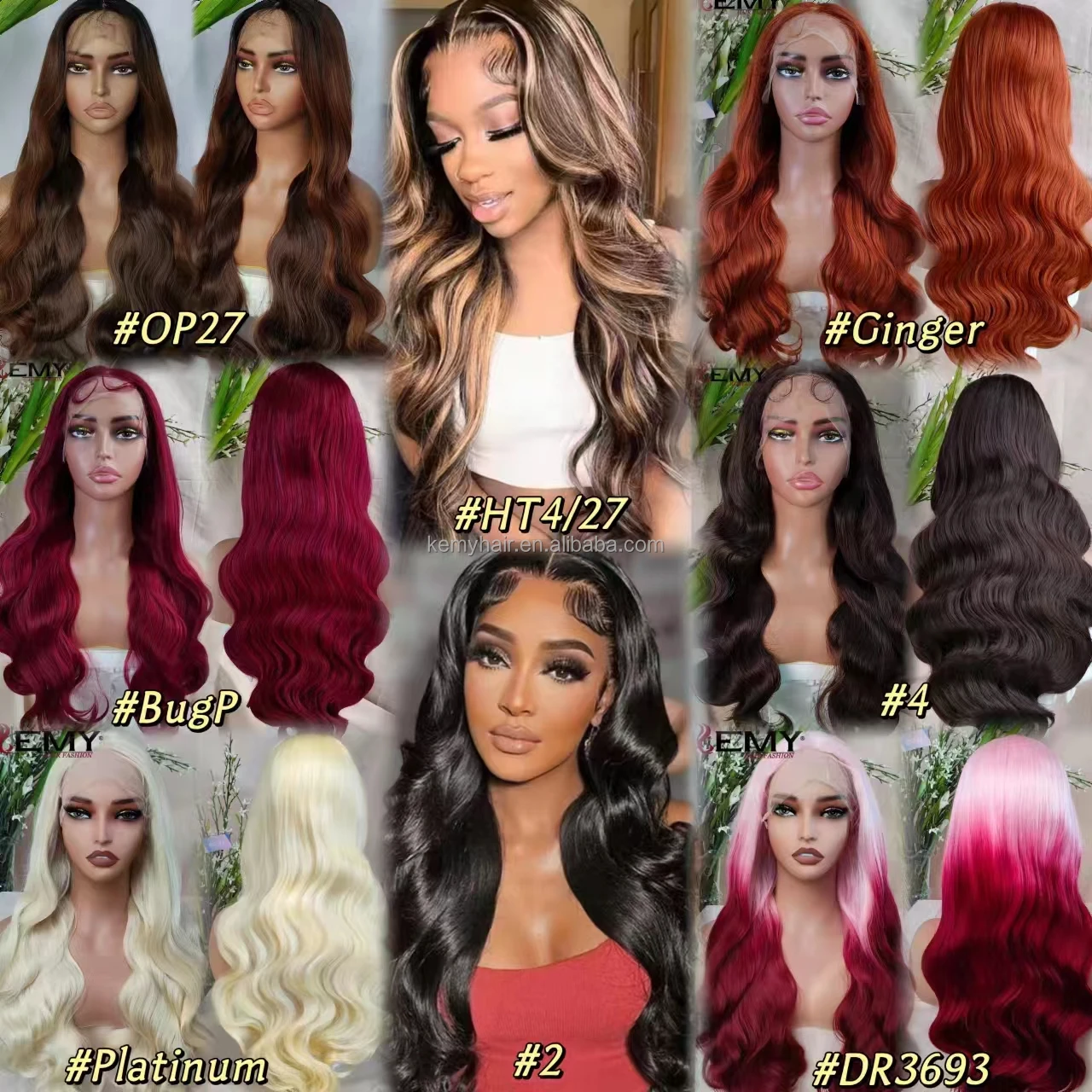 Wholesale Synthetic Lace Front Wigs Silky Straight HD Lace High Quality  Glueless Wigs High Temperature Fibre for Black Women
