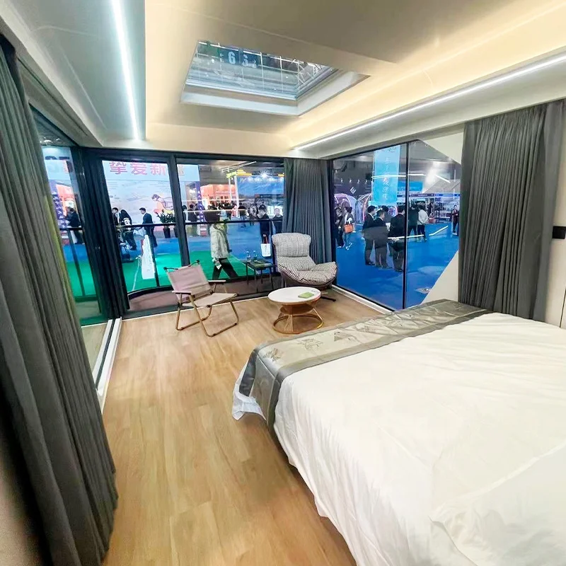 CE Modern Tiny House Other Prefab Steel Structure Mobile Modular and Prefabricated Houses Space Capsule House