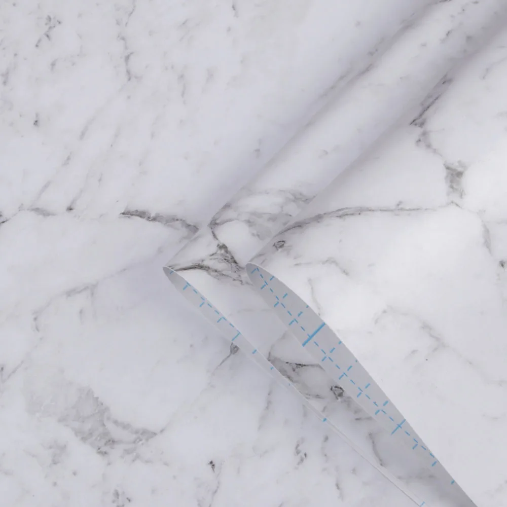 Jinyi Marble Pattern Waterproof Peel And Stick Self Adhesive Makeover Remake Sheet Contact Paper Home Decor Film