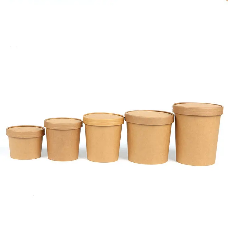 Best-selling high-quality wholesale custom logo disposable white soup bowl