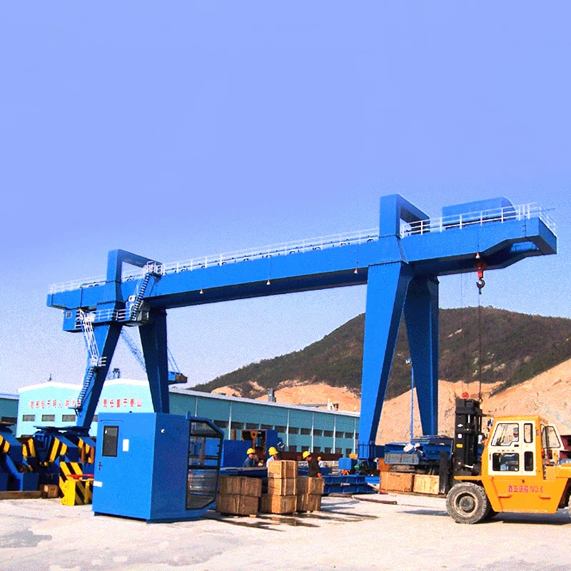 Hot sale brand 10 ton factory use winch trolley gantry crane with grab