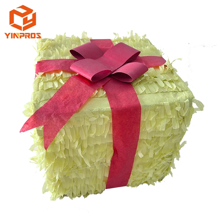 Kids Birthday party supplies out door garden party favor pinata for candy toys paper pinata Mexican theme party