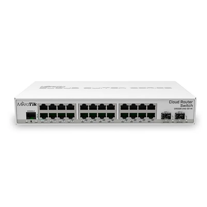 MikroTik CrS26-24G-2s +IN Passive heat dissipation Two SFP+24 gigabit electrical port switches