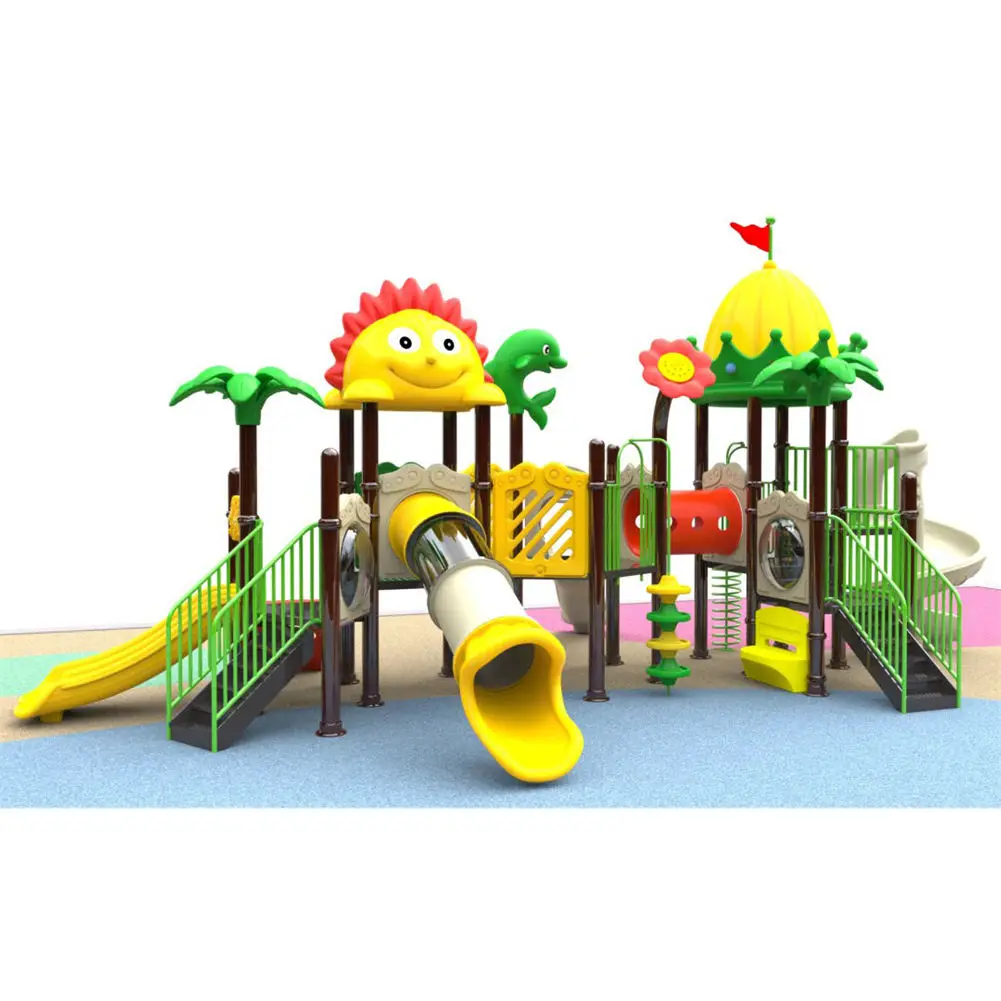 High Quality Commercial Playground Plastic Amusement Equipment Park Outdoor Play Land