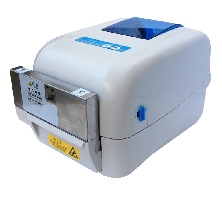 USB direct Thermal thermal  transfer printer with Automatic cutting 1834TC satin ribbon with cutting