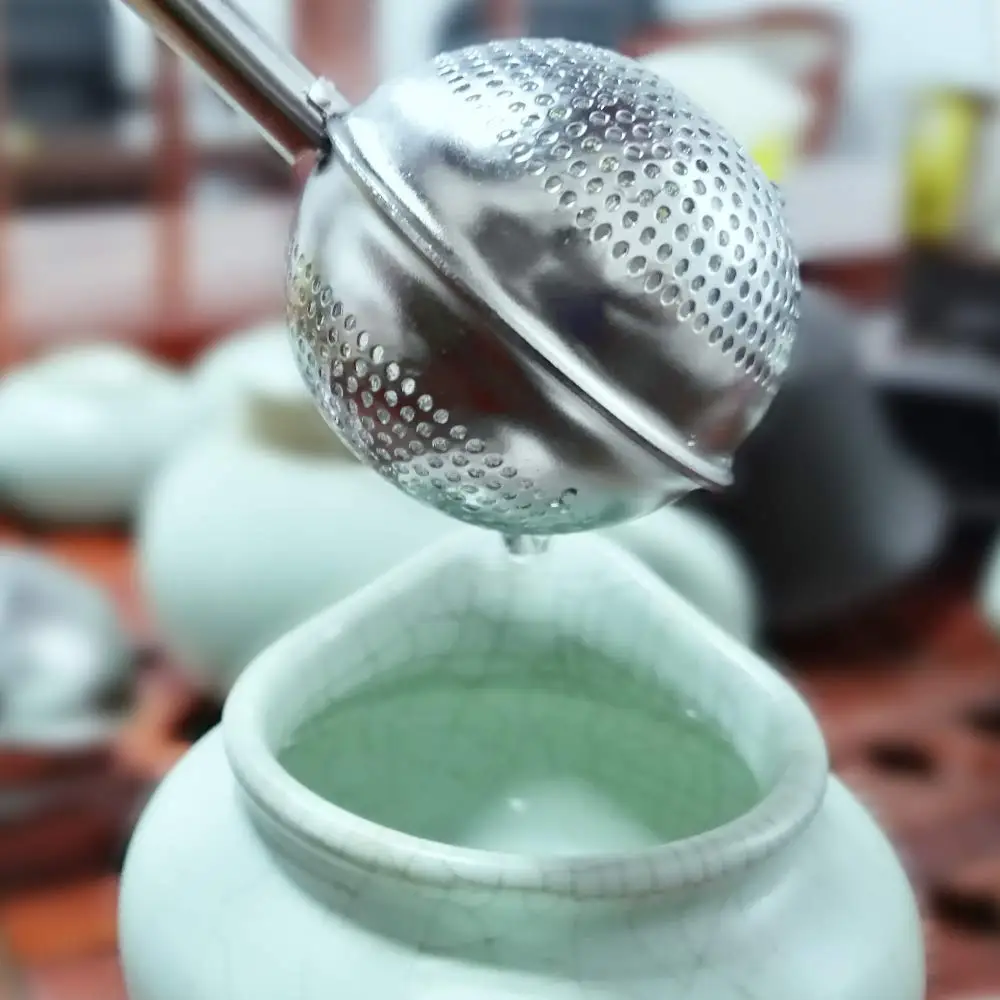 Adjustable Long Handle Tea Infuser ball for Loose Leaf Tea