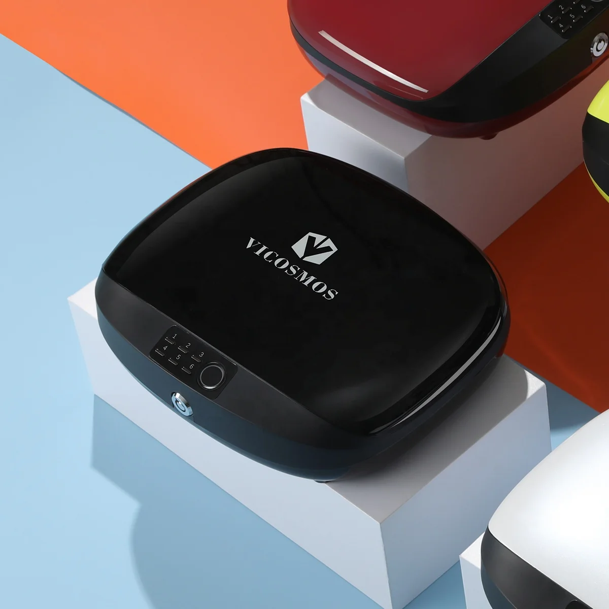 Factory Wholesale male sex toys storage box fingerprint BDSM artificial vagina realist dildo penis ring penis case for couples