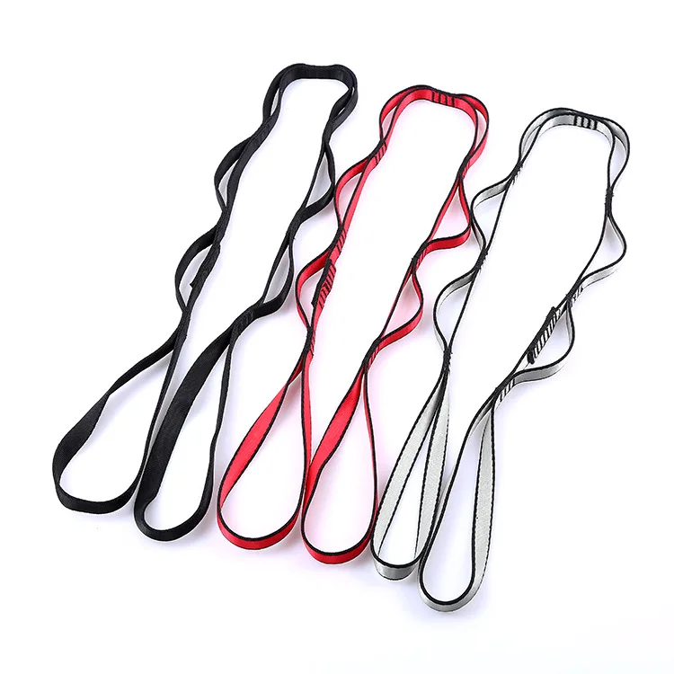 
Цветной прочный 100% нейлоновый прочный растягивающийся ремень с петлями для ног и йоги 