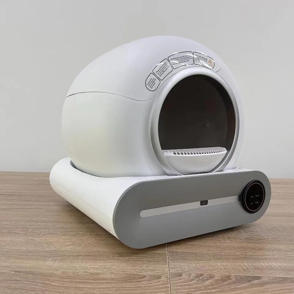 Smart Self-Cleaning Cat Litter Box Automatic Cat Litter Cleaning Robot with 9L waste bin for Multiple Cat