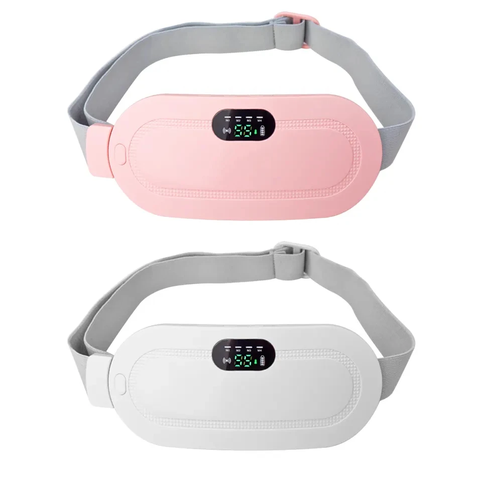 Women Cordless Smart Graphene Heating Belt Warm Palace Period Pain Relief Massager Heating Pads For Menstrual Cramps