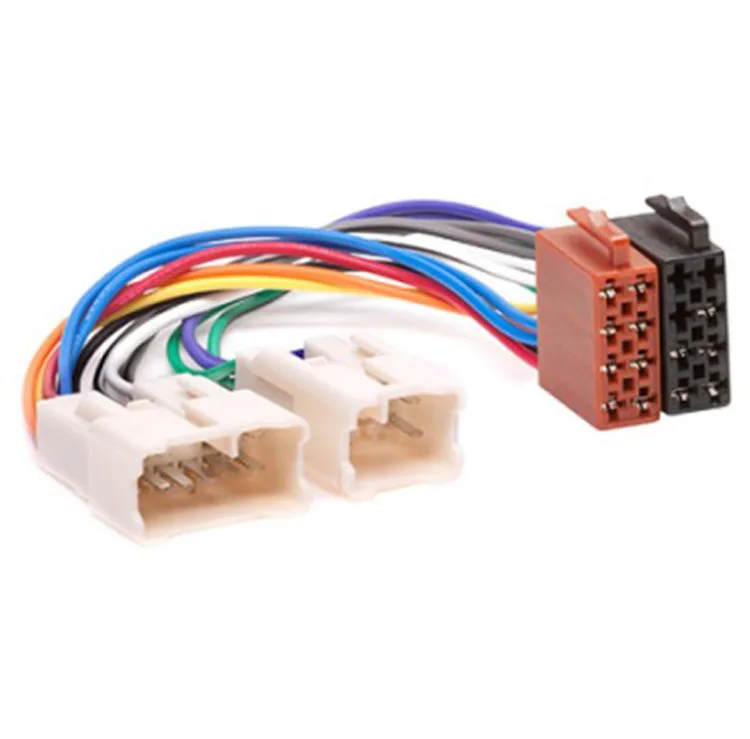 ISO Wiring Harness Stereo Radio Plug Lead Wire Loom Connector Adaptor For Toyotaor  Camry Corolla RAV4