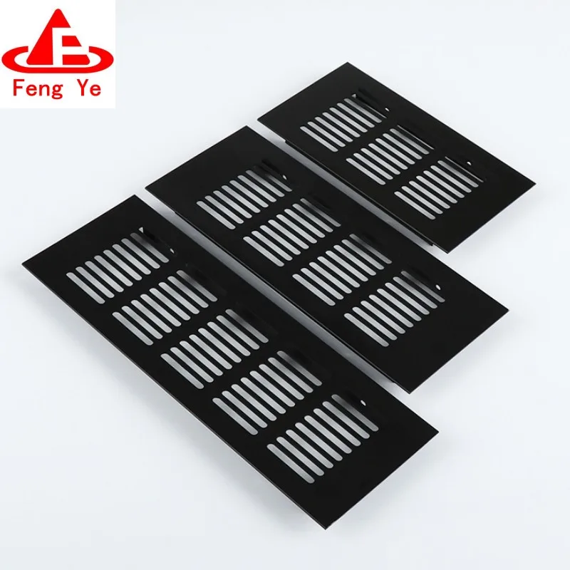 Custom Decorative Electric Air Conditioner Wall Pvc Plastic Rectangular Air Vent Cover Grille