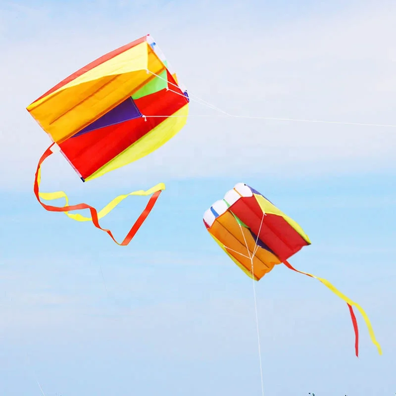 High Quality Custom Pocket Sled Mini Kite for Kids Adults Soft Power Flying Kite Fiberglass Frame Nylon Fabric Promotional Offer