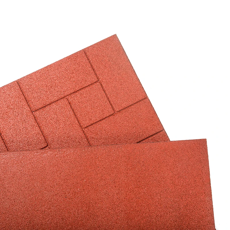 Thickness 20mm 30mm Cow Horse Stable Rubber Mats For Stall Dyed SBR Granules Mats