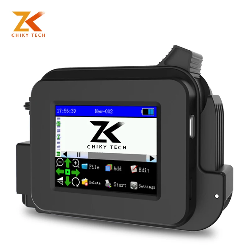 2023 New Arrivals Waterproof Eco Solvent Batch Tij Portable Mini Inkjet Printer Handheld With Cartridge
