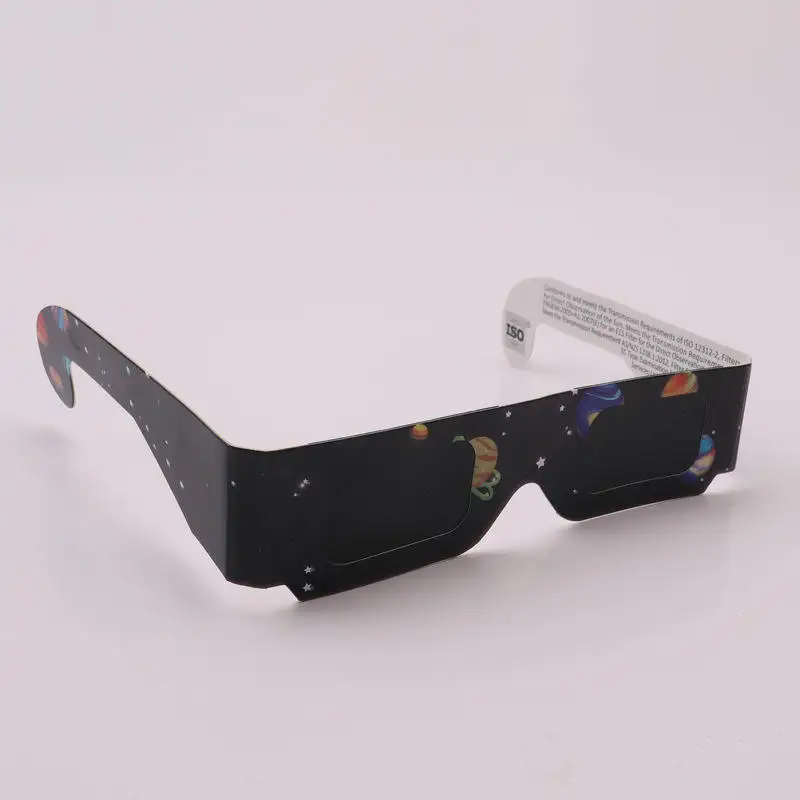 Johold  2024 Otc 2nd Solar Eclipses Glasses Customized Design Solar Goggles Paper Glasses