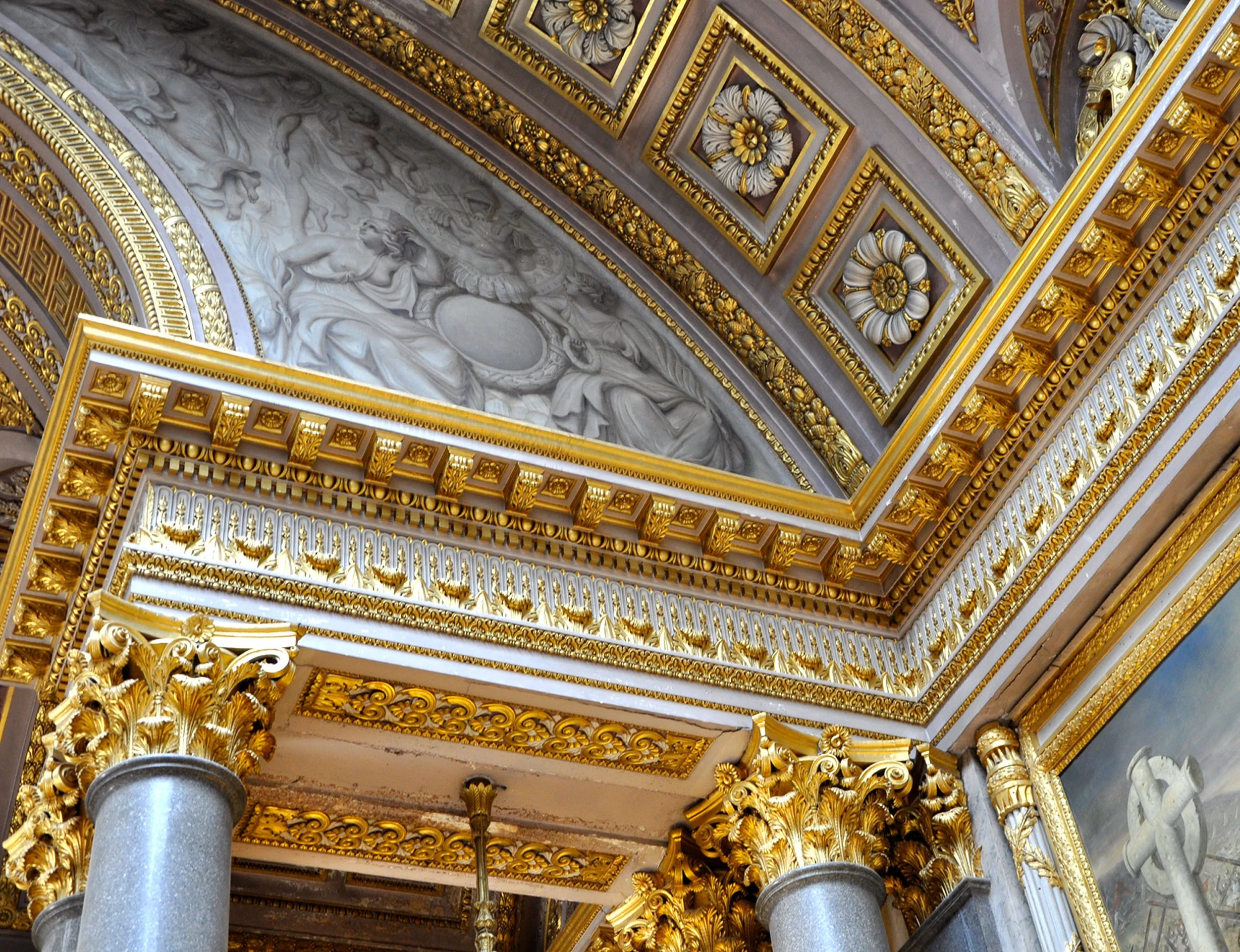 Banruo wholesale PVC PS polystyrene door moulding cornice cheap plastic window frame molding