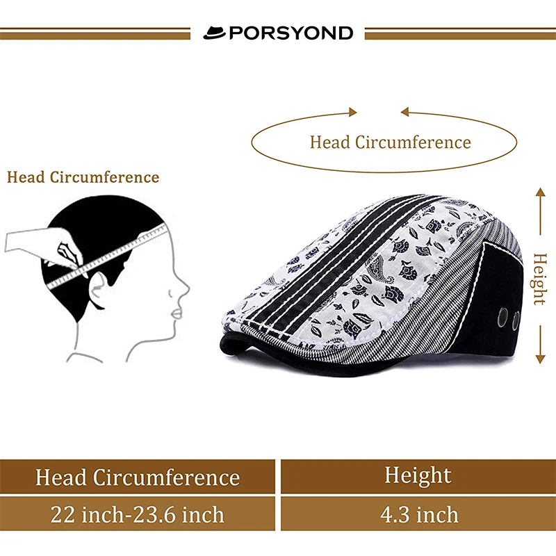 
2021 Hot Sale 100% Cotton Casual Beret Visor Caps for Men Women Summer Cabbie Newsboy Hat British Retro Cap Casquette Adjustable 