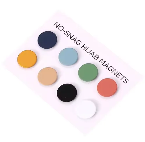 Colorful Wholesale Round Magnetic Hijab Pins for Muslim Scarf Colorful brooch Magnet No reviews yet