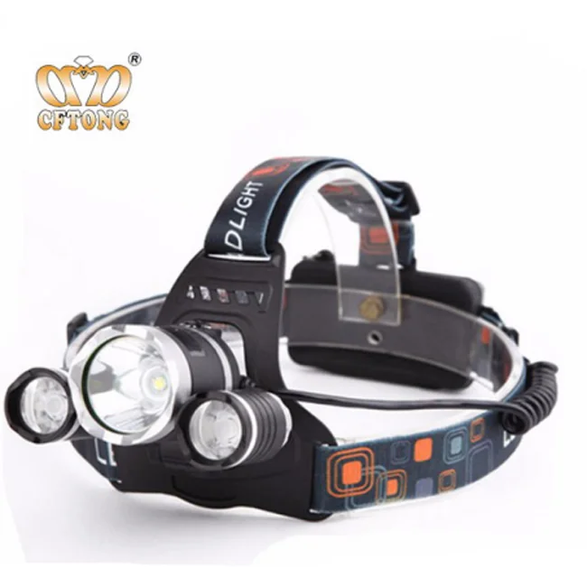 3W+10W Adjustable Headlamp USB Rechargeable Red Safety Light Headlamp With Led T6 Head Lights 18650 Lithium Head Lamps