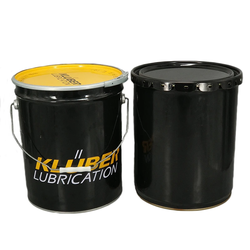 20L metal tin pail with lock ring lid 5gallon empty tinplate metal drum with flower lid UN standard