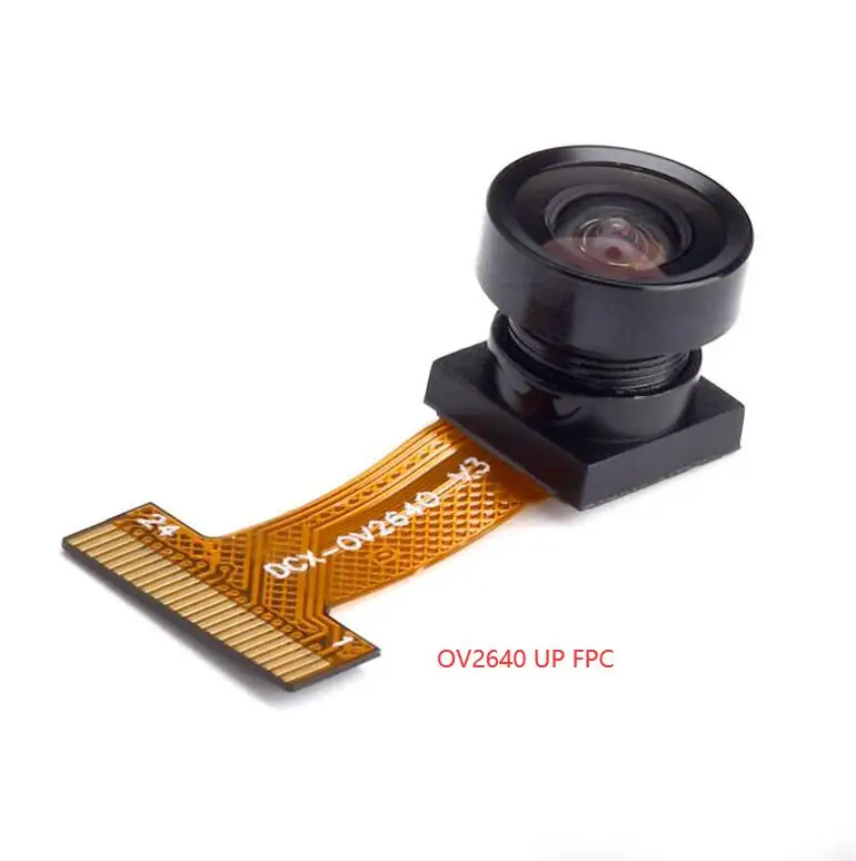 OV2640 Camera Module Fisheye Wide-angle Lens 68/160 Degree 24PIN 0.5mm Pitch for ESP32-CAM and TT Series Development Board