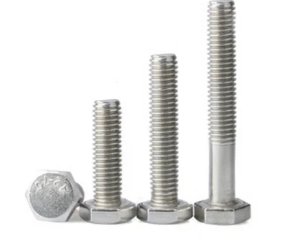 Zhongtong factory custom High quality 304 stainless steel hexagon bolt