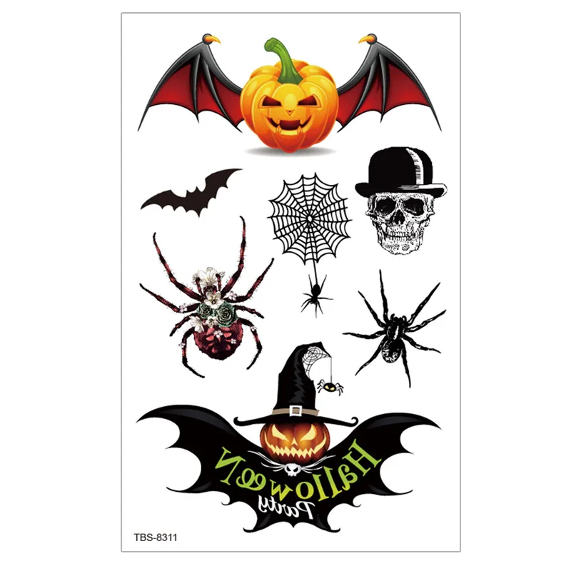 halloween stickers party blood sticker tattoo custom tattoo sticker