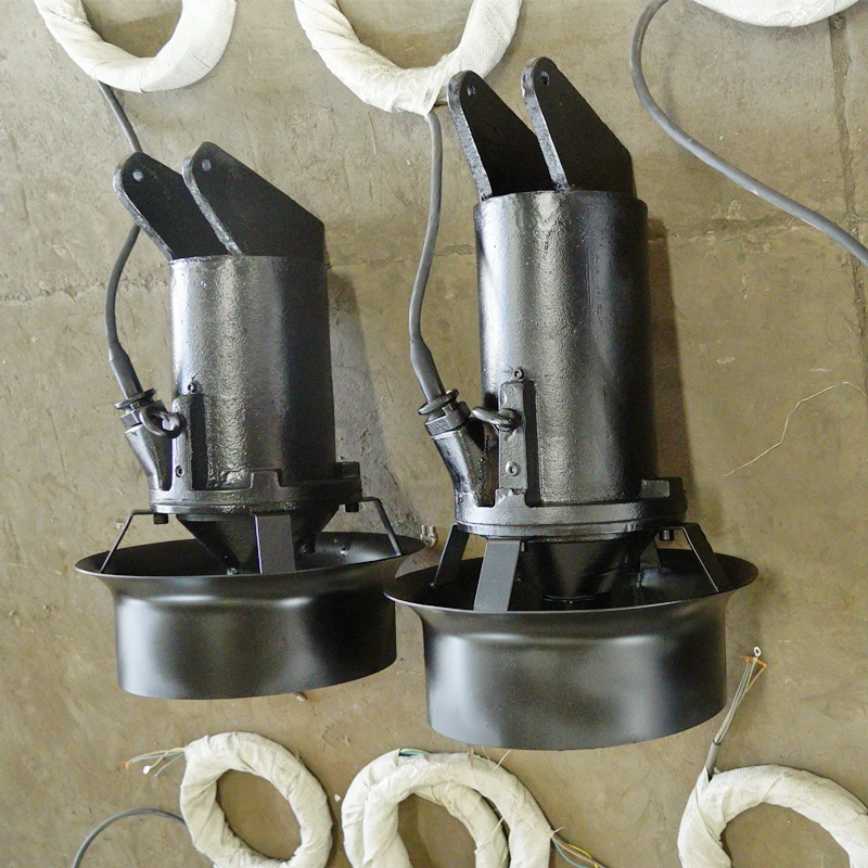 Sewage Treatment Stirrer Submersible Mixer Sewage Treatment Aeration Basin Aerator waste water