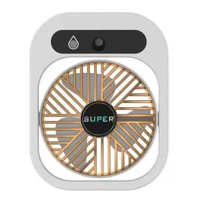 High quality Summer Mini Air Conditioner 3-IN-1 Personal Air Cooler USB Rechargeable 1200mAh Battery cooling fan